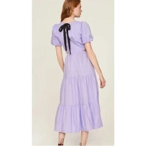 Peter Som Collective Cutout Midi Dress 10